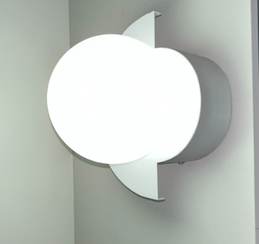 Geometrische LED Wandleuchte – Modernes Designer-Licht mit Farbakzenten-Wall Lights-Lumensis-Schwarz-100V-120V-Lumensis