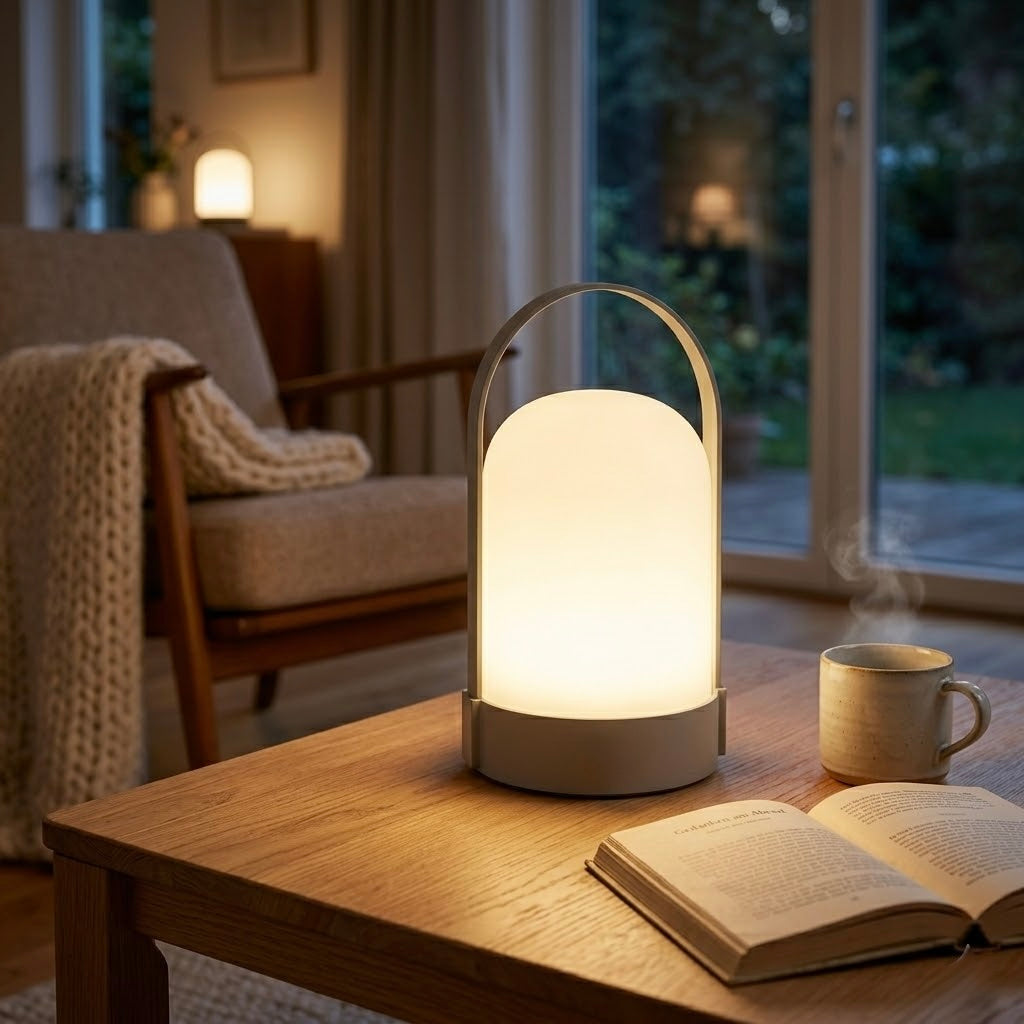 Tragbare Solar LED-Laterne – USB aufladbar & Wasserdicht IP65-Lighting > Table & Floor Lamps > Table Lamps > LED Table Lamps-Lumensis-3000K-1 PCS-Lumensis