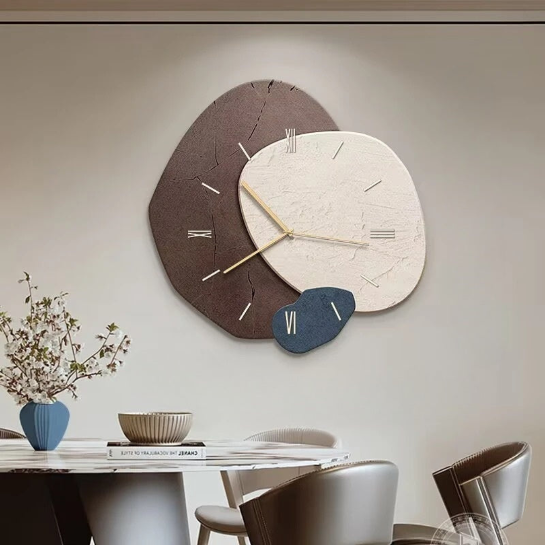LED Wanduhr Holz-Optik – Lautlose Design-Uhr mit Licht & Dimmer-wall lamps-Lumensis-Mit USB-Lampe B-40 cm-Lumensis