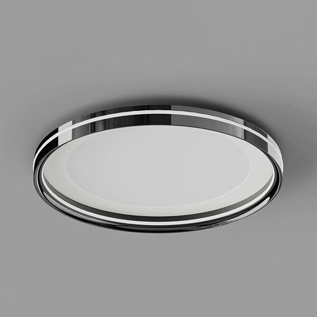 Stufenlos dimmbare LED Deckenlampe – Inkl. Fernbedienung & Farbauswahl-Flush Mount Lighting-Lumensis-Weißes Licht (5000K)-Weiß - Rund-Lumensis
