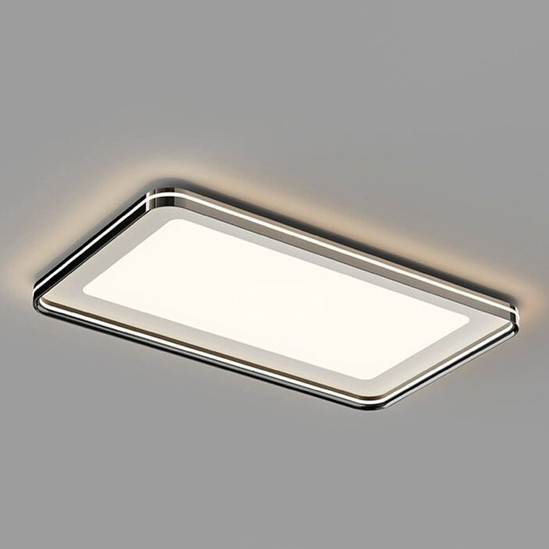 Stufenlos dimmbare LED Deckenlampe – Inkl. Fernbedienung & Farbauswahl-Flush Mount Lighting-Lumensis-Weißes Licht (5000K)-Weiß - Rund-Lumensis