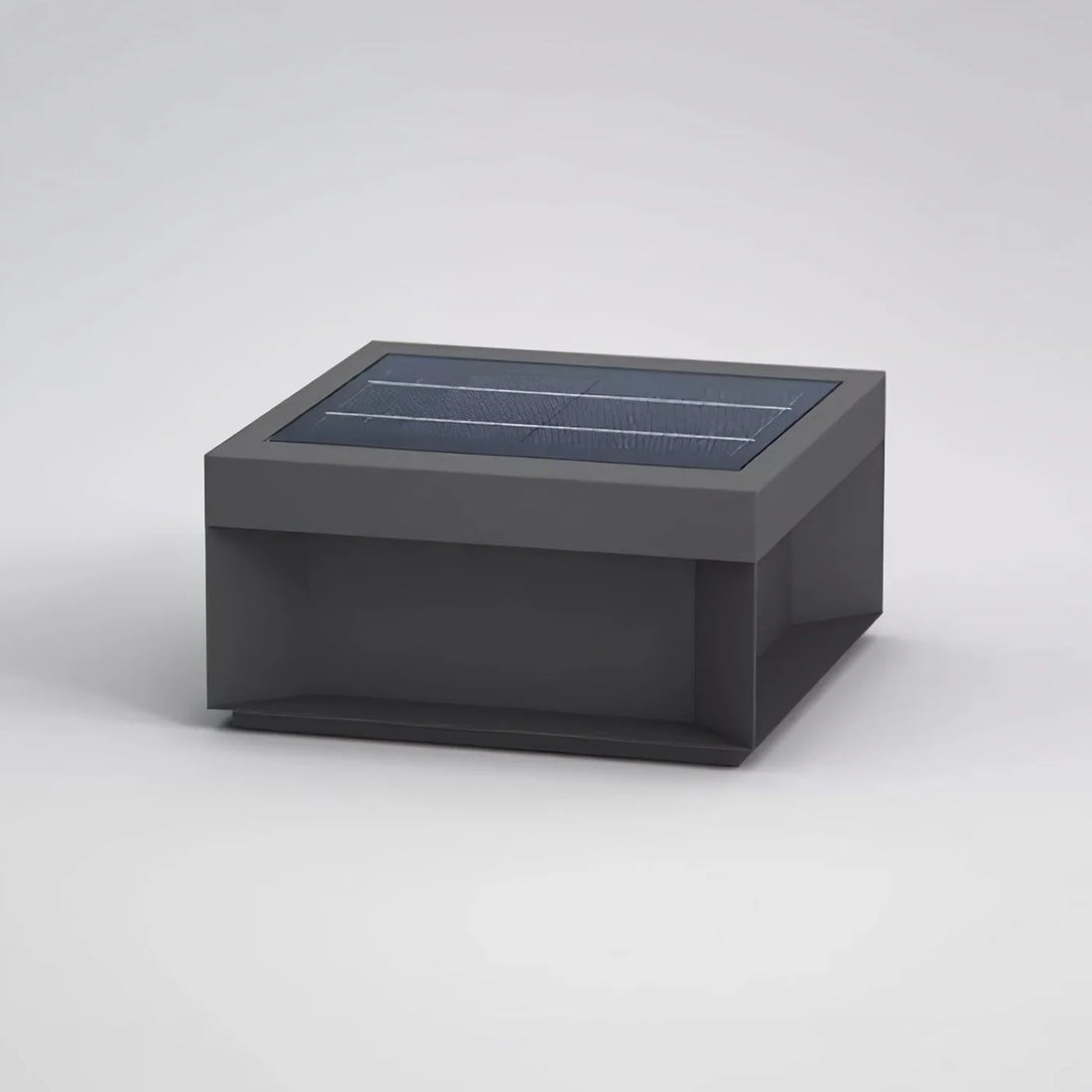 Solar LED Würfel Außenleuchte – Wetterfeste Gartenlampe IP65 mit Warmweißem Licht-Lighting > Outdoor Lighting > Outdoor Post Lights > Pillar Lights-Lumensis-25cm-Solar-Lumensis