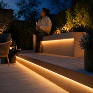 COB LED Streifen Outdoor 220V – helles Lichtband mit 288 LEDs/m für Garten, Terrasse & Innenräume
