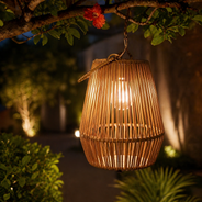 Lumensis "Vintage Glow" Solar-Laterne – Hängende Außenleuchte, IP65 Wasserdicht, Warmweiß