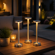 Touch-LED-Tischleuchte wiederaufladbar