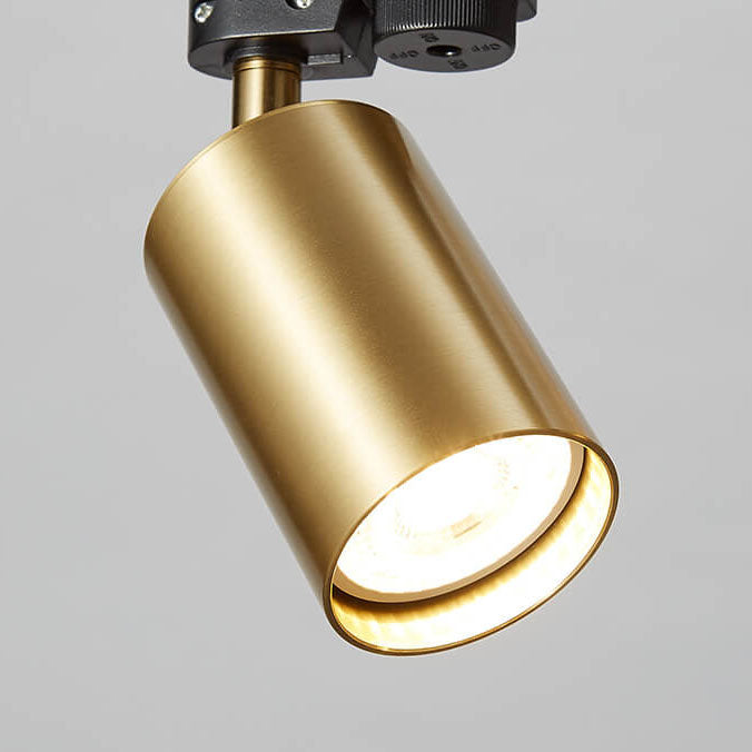 LED Schienensystem – Verstellbare Spotlights im Industrial Design-Flush Mount Lighting-Lumensis-3-flammig | 100 cm Schiene-Schwarz-Lumensis