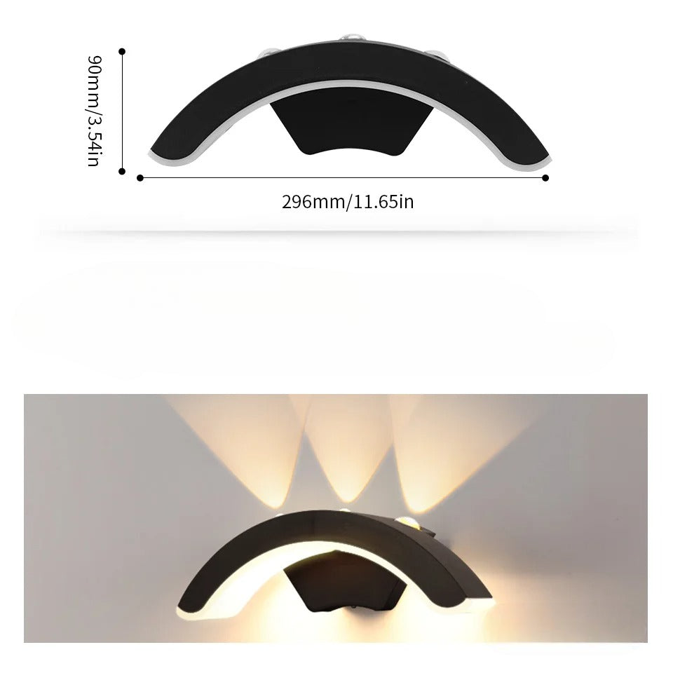 Up-Down LED-Außenwandleuchte