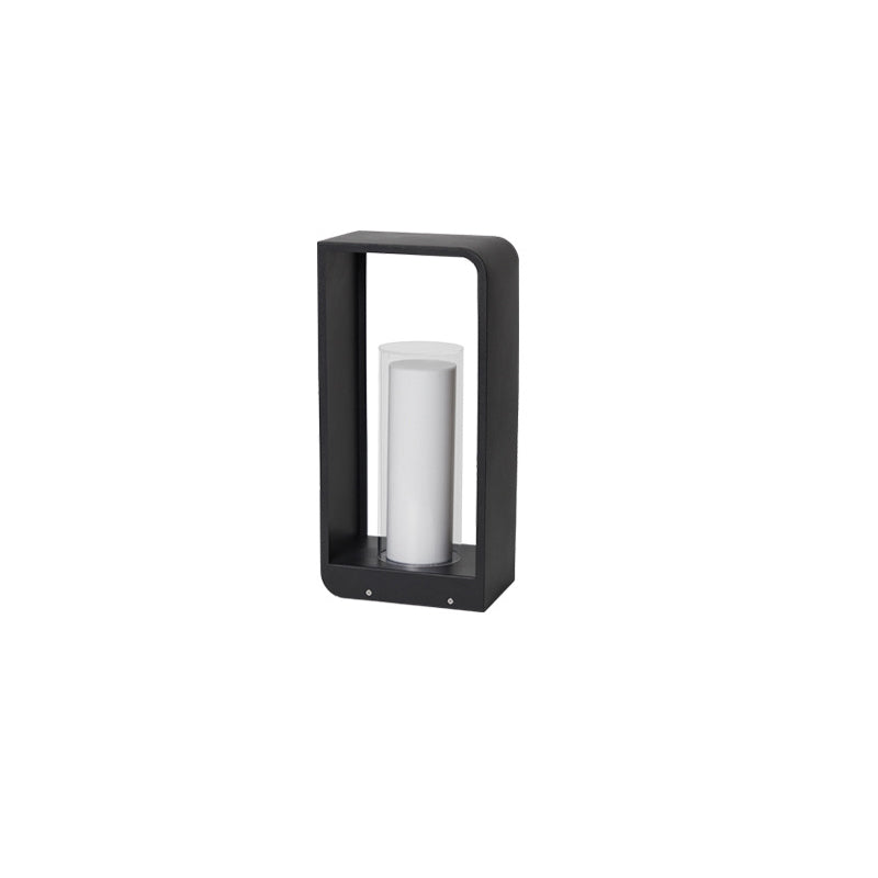 Solar-Laterne Außen Schwarz – LED Gartenleuchte mit Fernbedienung-Outdoor light-Lumensis-Klein-Warmes Licht (3000K)-Lumensis