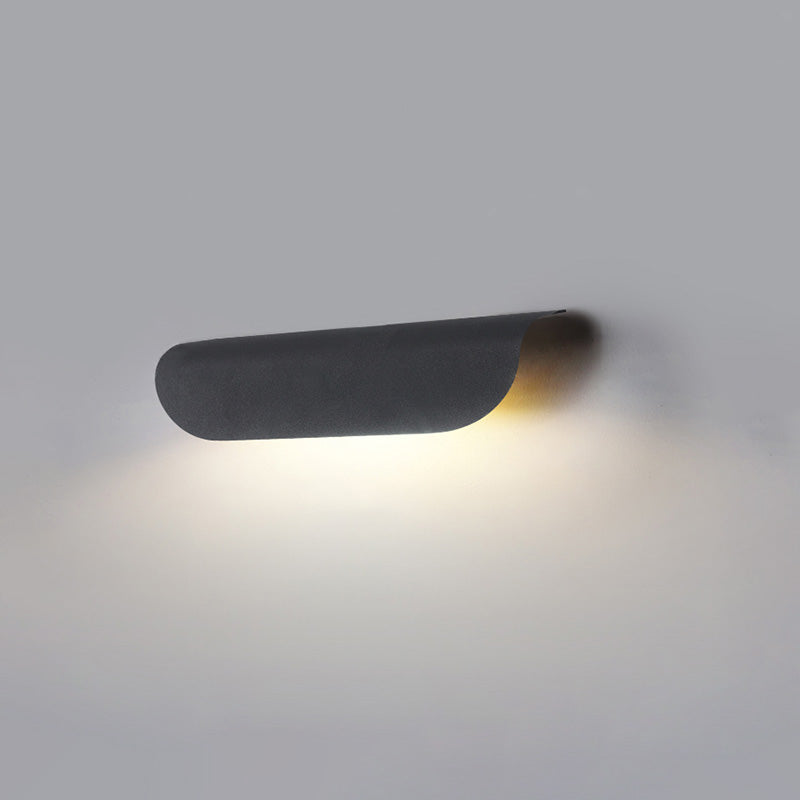 Minimalistische Außenwandleuchte