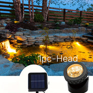 Solar LED Unterwasserstrahler IP65 – 6LED Teich- & Poolbeleuchtung für Garten, Aquarium & Außenbereich