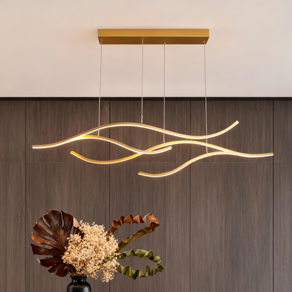 Wave LED Pendelleuchte