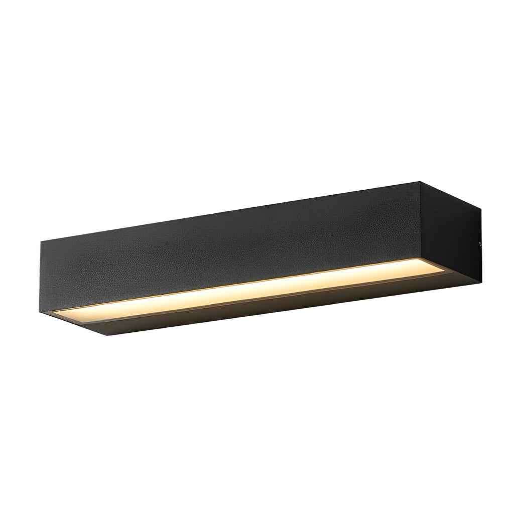Linear LED Außenwandleuchte – Minimalistische Fassadenlampe in Schwarz-Lighting > Outdoor Lighting > Outdoor Wall Lighting > Linear Wall Lights-Lumensis-20cm-Warmes Weiß-Lumensis