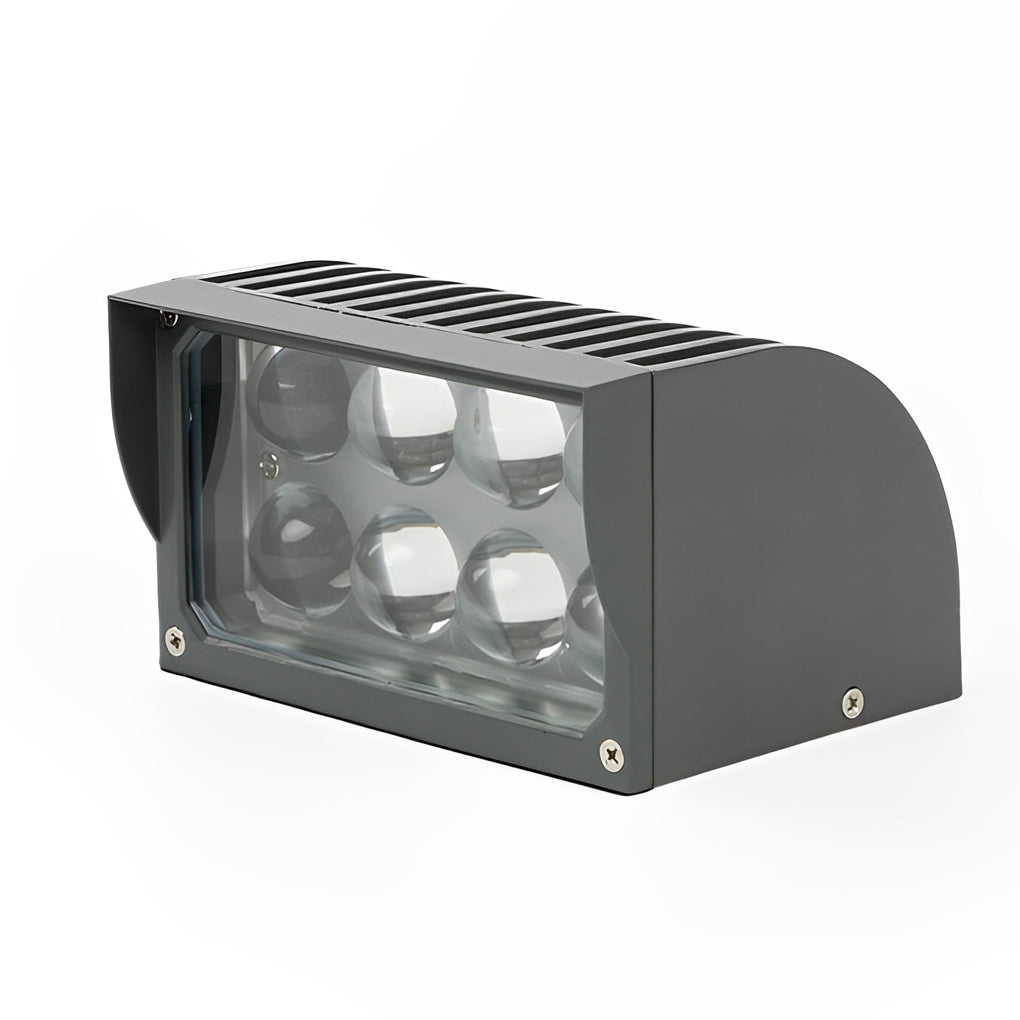 LED Fassadenstrahler 24W – Architektur-Spotlight Grau IP65-Lighting > Outdoor Lighting > Outdoor Wall Lighting > Up & Down Wall Lights-Lumensis-Weiß-1 Stück-Lumensis