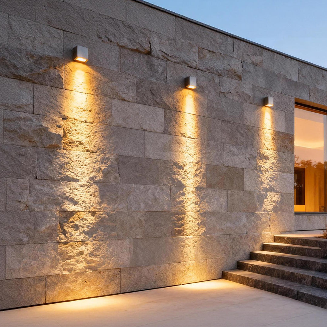 LED Fassadenstrahler 24W – Architektur-Spotlight Grau IP65-Lighting > Outdoor Lighting > Outdoor Wall Lighting > Up & Down Wall Lights-Lumensis-Weiß-1 Stück-Lumensis