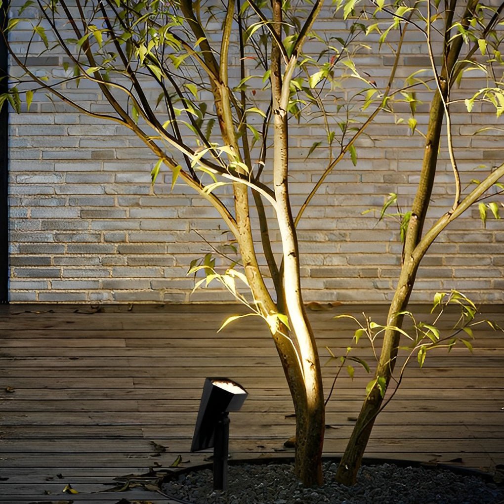 LED Solar-Gartenstrahler mit Erdspieß – Verstellbarer Outdoor-Spot-Lighting > Outdoor Lighting > Landscape Lighting > Spotlights-Lumensis-Warmweiß-4 Stück-Lumensis