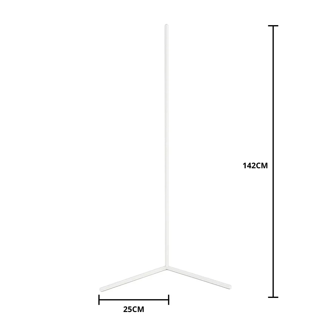 LED Eck-Stehleuchte RGB & Warmweiß – Minimalistische Stehlampe-Lumensis-Schwarz-Lumensis