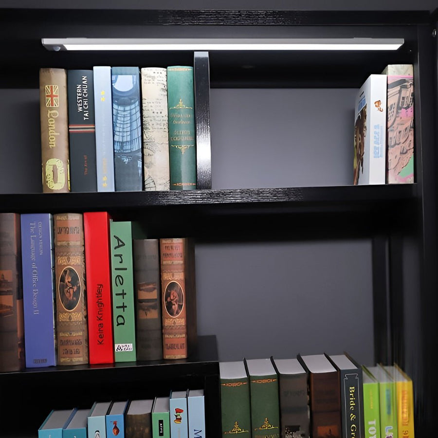 Kabellose LED Unterbaubeleuchtung – Mit Bewegungssensor & USB-Akku – Ultraflach-Lighting > Wall Lights > Undercabinet Lights-Lumensis-Schwarz-Weiß-Lumensis