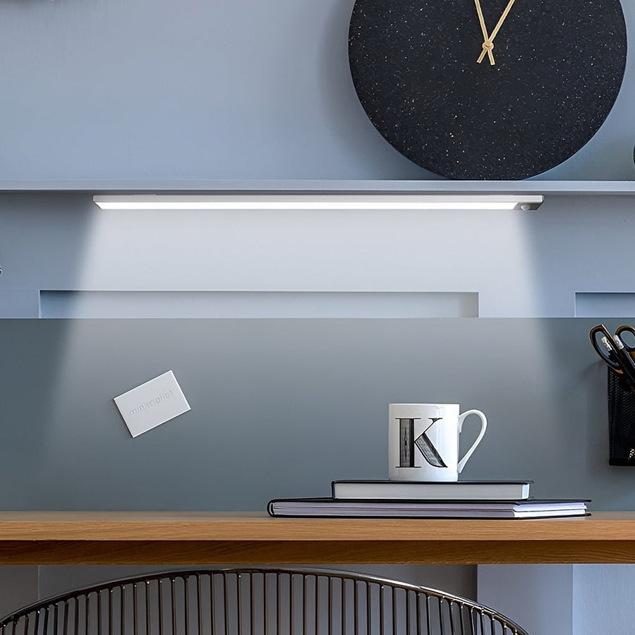 Kabellose LED Unterbaubeleuchtung – Mit Bewegungssensor & USB-Akku – Ultraflach-Lighting > Wall Lights > Undercabinet Lights-Lumensis-Silber-Weiß-Lumensis