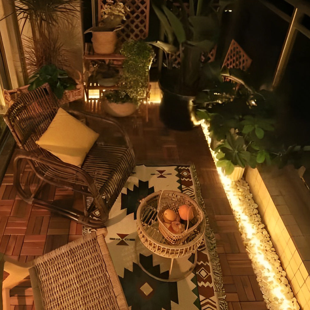LED Treppenbeleuchtung Außen 24V – Flexibel & Wasserdicht (Zuschneidbar)-Lighting > Outdoor Lighting > Landscape Lighting > Step & Deck Lights-Lumensis-Flach-Warmweiß-Lumensis