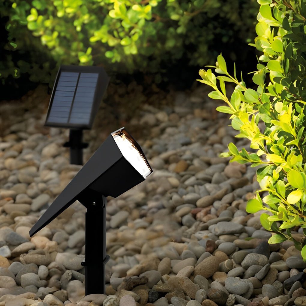 LED Solar-Gartenstrahler mit Erdspieß – Verstellbarer Outdoor-Spot-Lighting > Outdoor Lighting > Landscape Lighting > Spotlights-Lumensis-Warmweiß-8 Stück-Lumensis